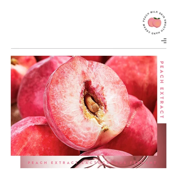 Peach Lactic Acid Bacteria Mask Patch Moisturizing Essence Delicate Refreshing Moisturizing Patch Mask Sheet Pack