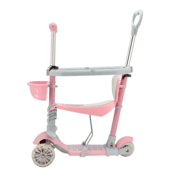 Scooter Kids 3 Wheel Scooter Kick Scooters For 2-14 Years With Adjustable Seat And Handle For Toddler Child